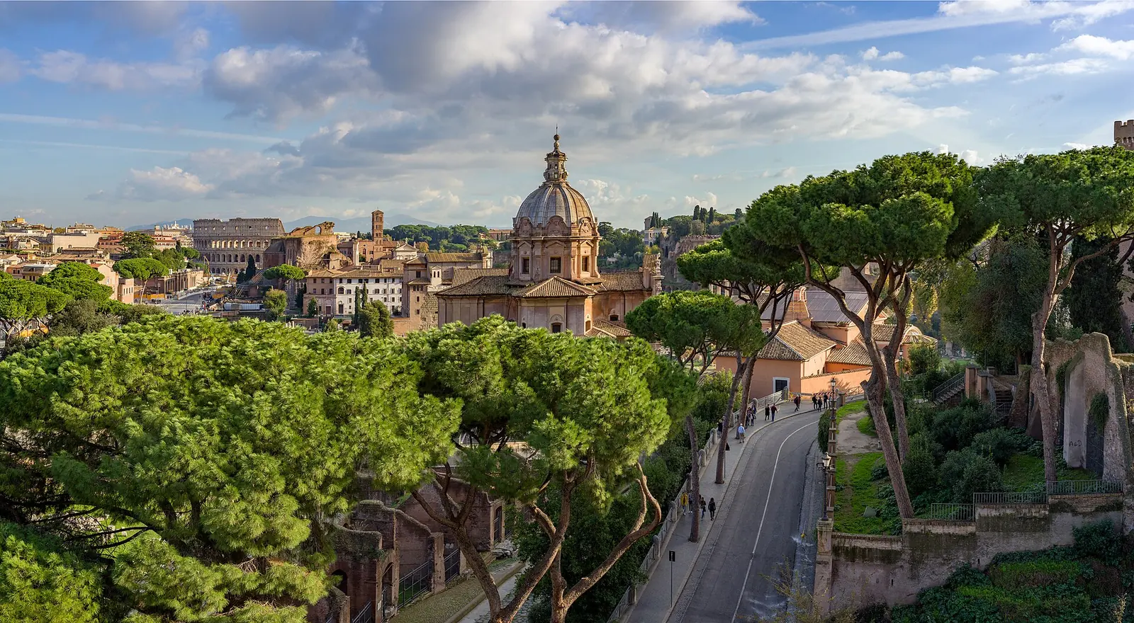 Foro Romano visto dal Vittoriano Roma